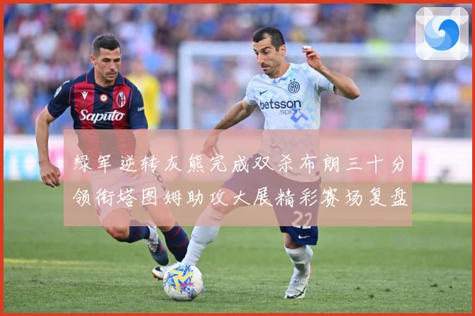 绿军逆转灰熊完成双杀布朗三十分领衔塔图姆助攻大展精彩赛场复盘-深度解析